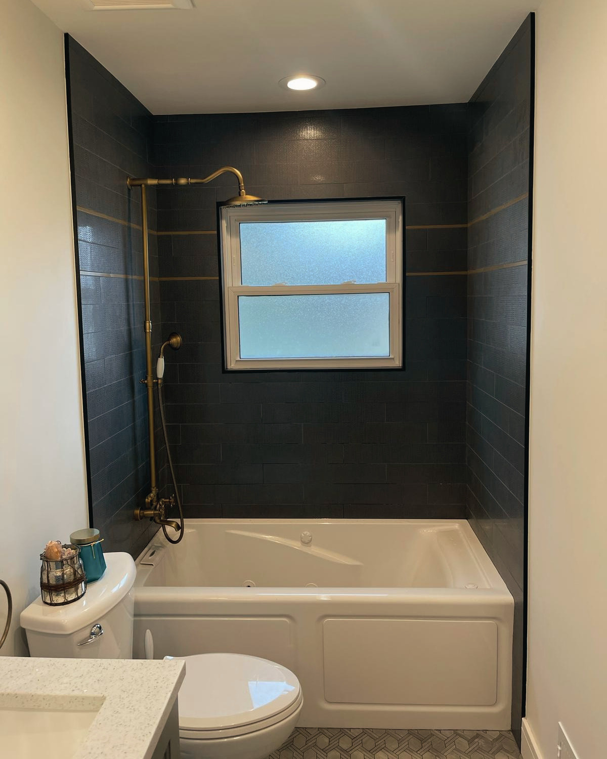 Bathroom remodeling and finish work by FM Flooring Company Inc.