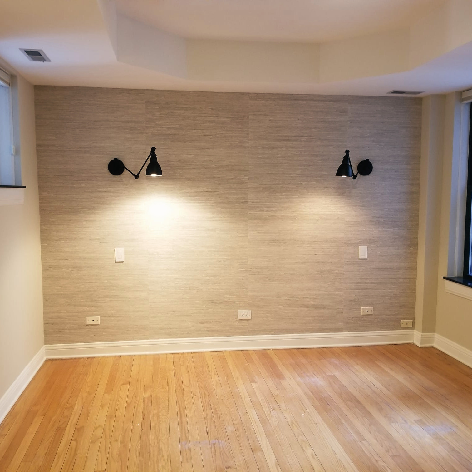 Bedroom flooring detail by FM Flooring Company Inc.